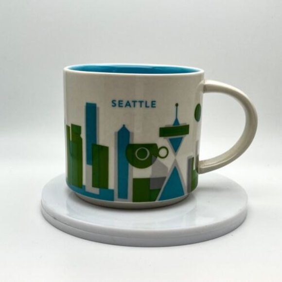 Starbucks Seattle You Are Here Coffee Mug Cup 14 oz 2013 - Picture 9 of 12